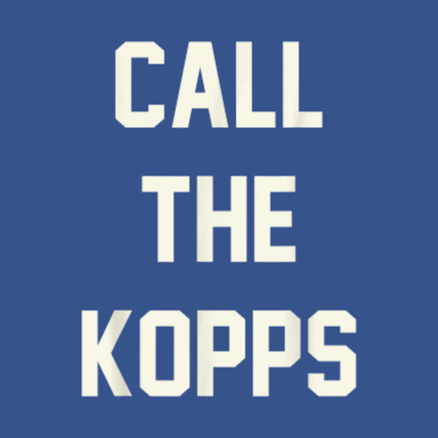 Disover Call The Kopps - Arkansas Baseball Kevin Kopps - Call The Kopps Arkansas Baseball - T-Shirt