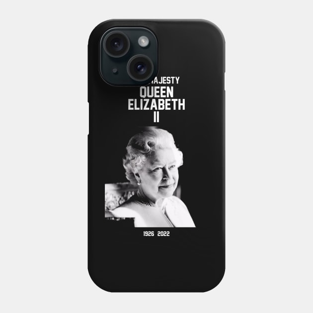 Queen Elizabeth in Memory Phone Case by WPAP46