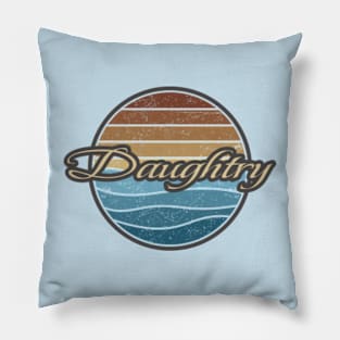 Daughtry Retro Waves Pillow