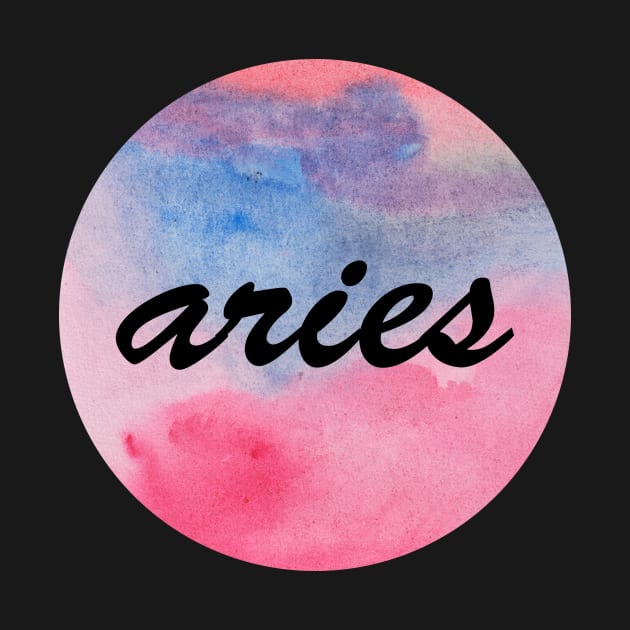 Aries zodiac sign by deadblackpony