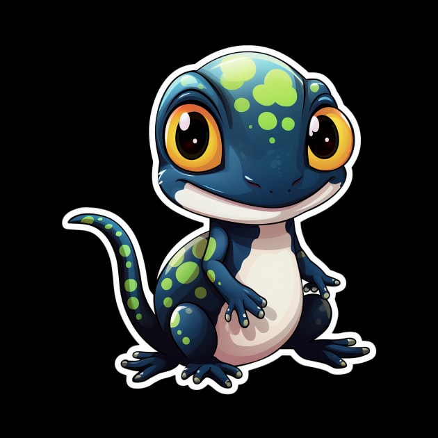 Cute Gecko - Gecko Mom Funny Geckos by fromherotozero