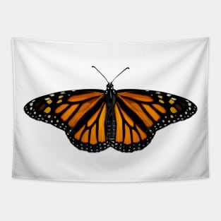 Female Monarch Butterfly Tapestry