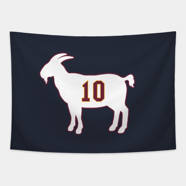 Darius Garland Cleveland Goat Qiangy Tapestry by qiangdade