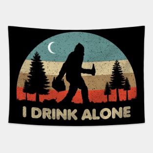 Drink alone Tapestry