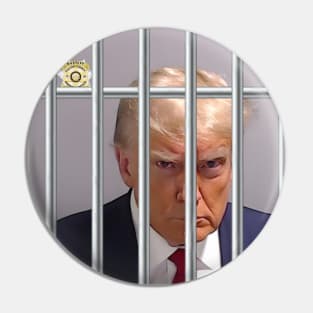 Trump Mugshot Pin