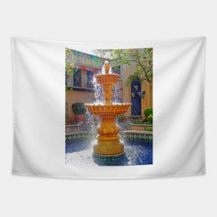 Tlaquepaque Fountain in Sunlight Tapestry