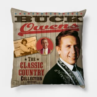 Buck Owens - The Classic Country Collection Pillow