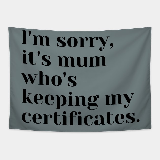 paralegal Certificate Tapestry by Elite Smart ware