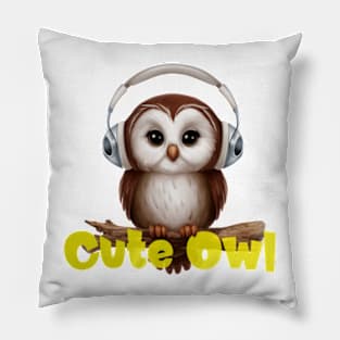 Cute Owl Pillow