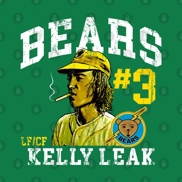 Bad News Bears Baseball Kelly Leak by Alema Art