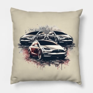 Tesla Model X Pillow