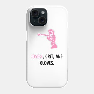 grace,grit and gloves Phone Case