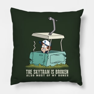 Broken Skytram Pillow