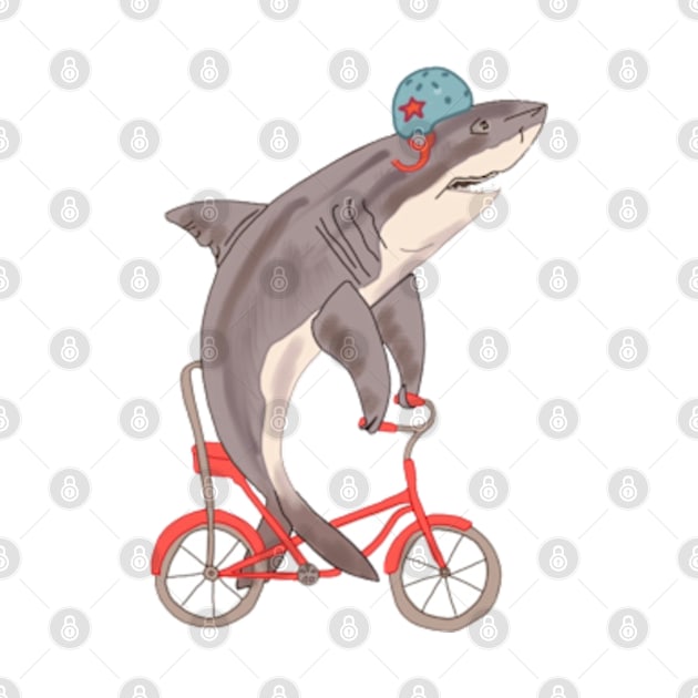 Bicycle Shark by Biscuit25