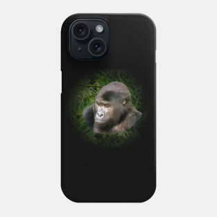 Gorilla portrait Phone Case