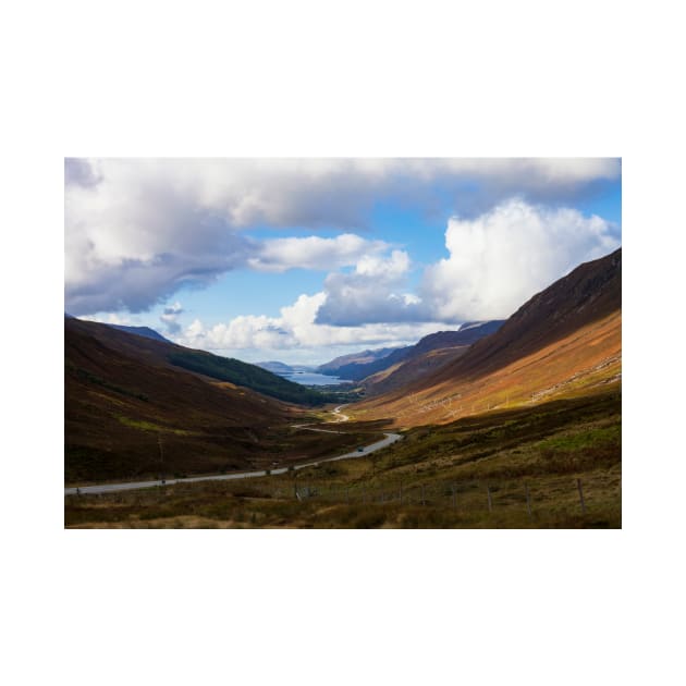 Loch Maree from Glen Docherty, Achnasheen, Scotland by dianecmcac