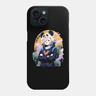 anime panda Phone Case