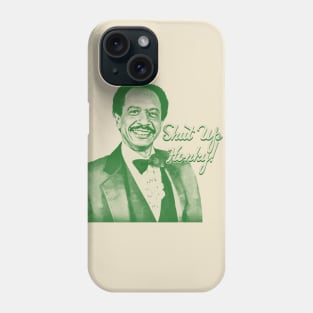 shut up honky! - the jefferson - green solid style, Phone Case