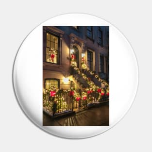 Upper East Side Chistmas Pin