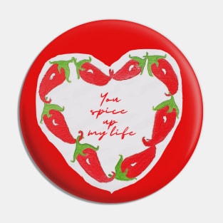 You spice up my life Pin