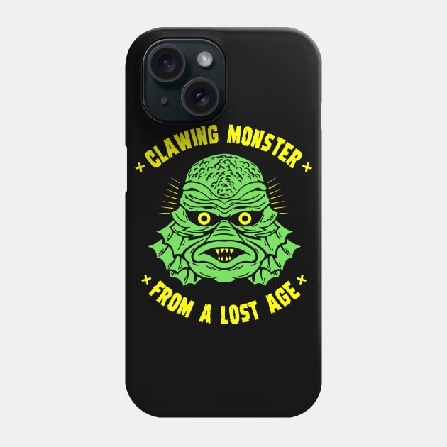 Clawing monster from a lost age Phone Case by buby87