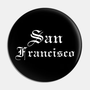 San Francisco Pin