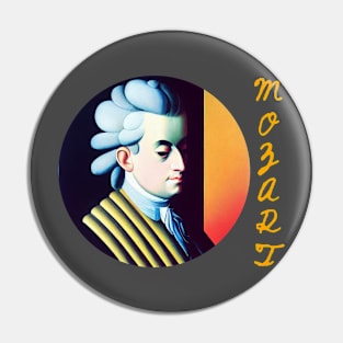 Wolfgang A Mozart Pin