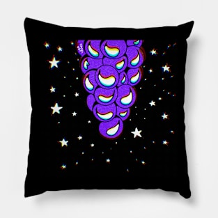 ✨🍇 cosmic grapes 🍇✨ Pillow