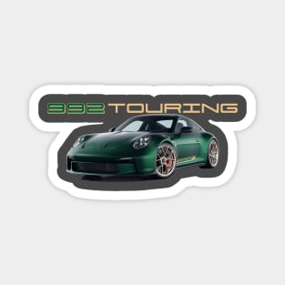 Wolf in Sheep's Clothing - 992 911 GT3 Touring Inspired Magnet