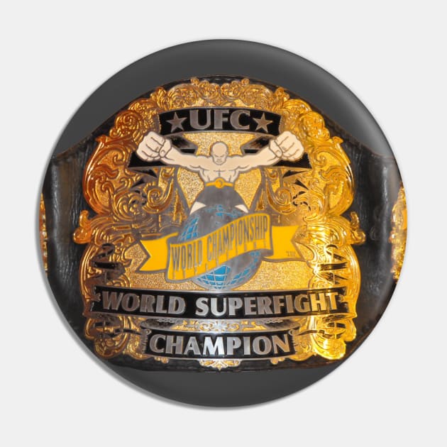 UFC Vintage Belt Pin by FightIsRight