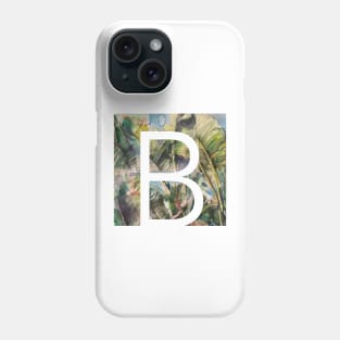 Letter B alphabet Phone Case