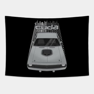 Plymouth Barracuda - Hemi Cuda - 1970 - Silver Tapestry