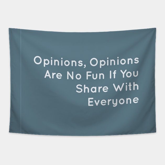 Opinions Tapestry by Emma Lorraine Aspen