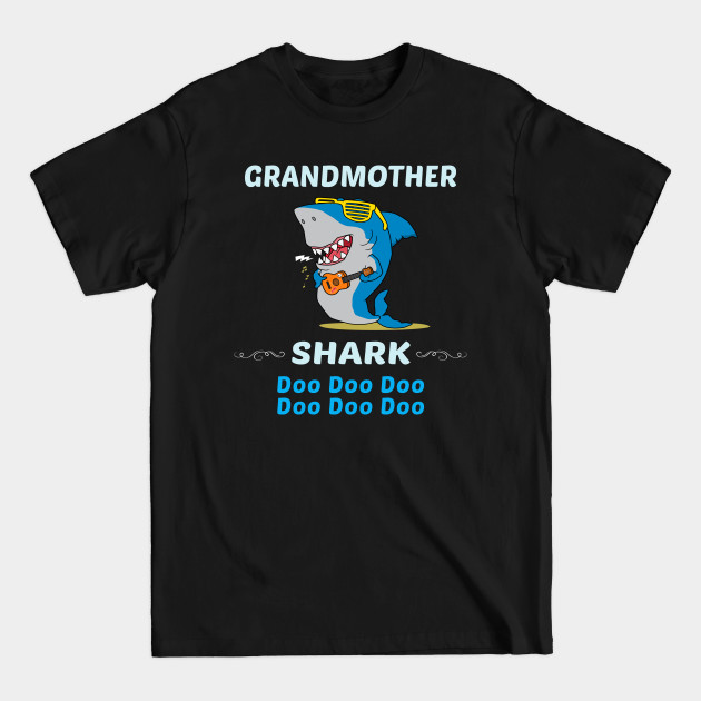 Discover Family Shark 2 GRANDMOTHER - Grandmother - T-Shirt