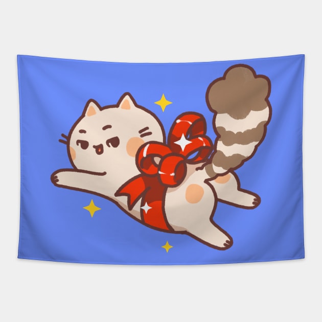 The Purrfect Cute Cat Gift Tapestry by vooolatility