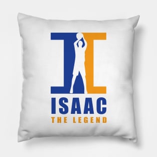 Isaac Custom Player Basketball Your Name The Legend Pillow