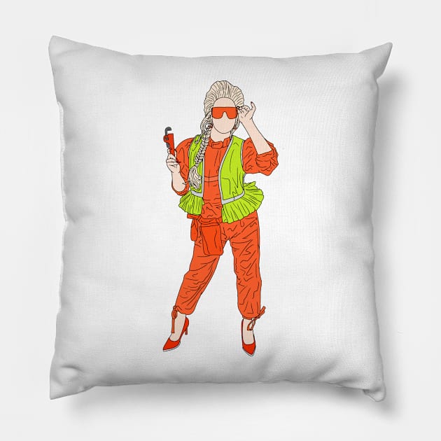 Jan Sport Pillow by doctorbihcraft