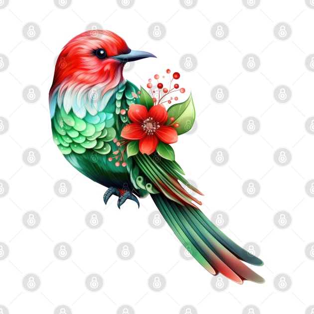 Fairy Christmas Bird by Chromatic Fusion Studio