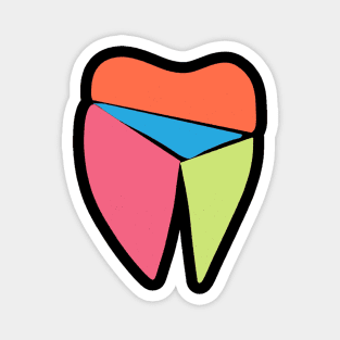 Molar Puzzle Magnet