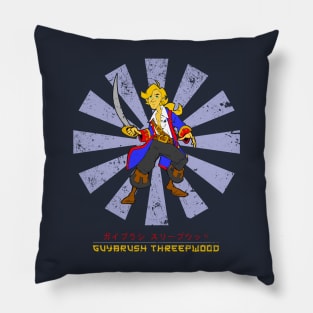 Guybrush Threepwood Retro Japanese Pillow