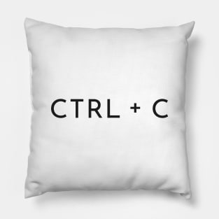 Copy paste Ctrl c copy Pillow