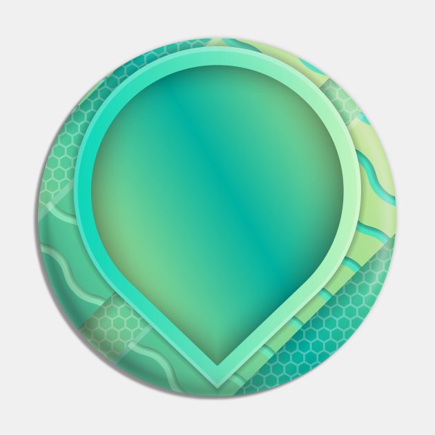 Background Green On Pin by Creative Has