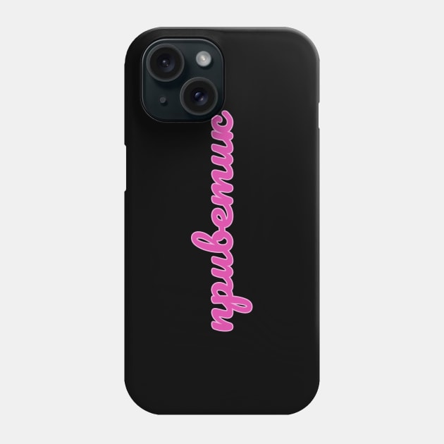 Russian slang for Hi or Hello Phone Case by strangelyhandsome