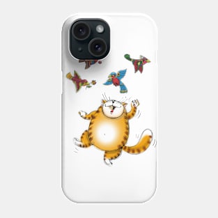 Happy Playful Kitty Phone Case