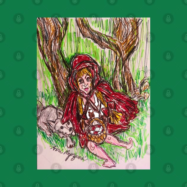 Little Red Riding Hood by TheArtQueenOfMichigan 