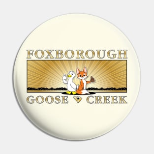 Foxborough Sunset. V3 Pin