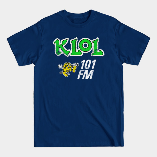 KLOL Houston / Defunct 80s Radio Station Logo - Radio Station - T-Shirt