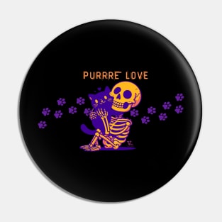 Purrre Love Pin