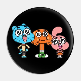 Gumball Darwin Anais - Gumball And Darwin - Pin