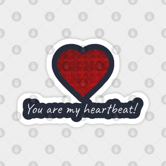 Hmong Heartbeat – Tradition in Every Thread Magnet by Pimcolle